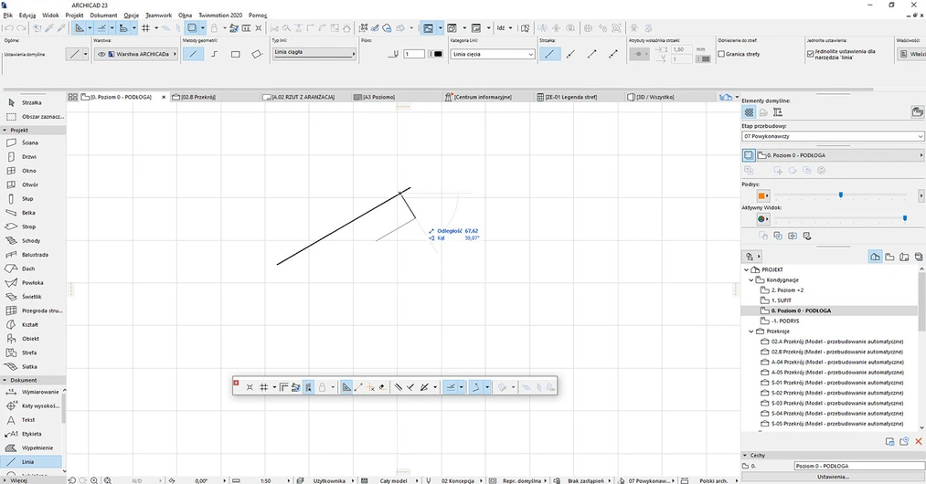 Archicad Jak zrobić offset Poradnik 04
