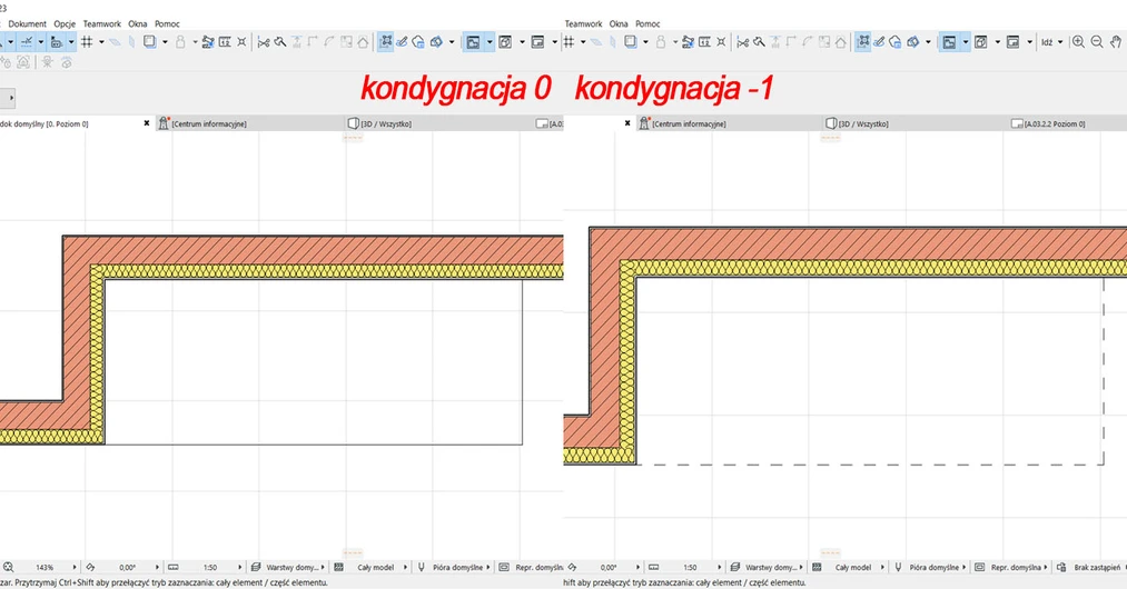 Archicad Wyświetlanie modeli na wskazanej kondygnacji Poradnik 04