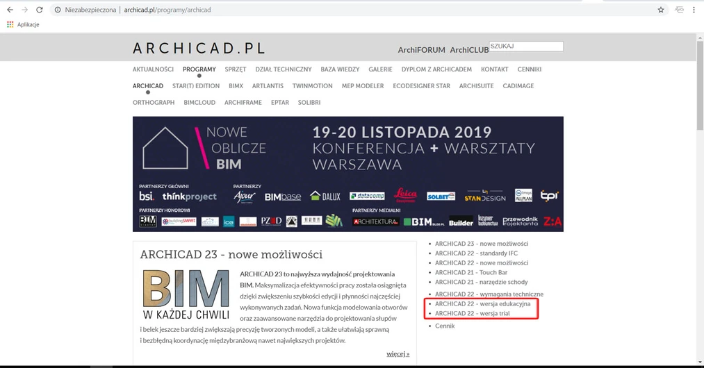 Czy Archicad jest darmowy Poradnik 01