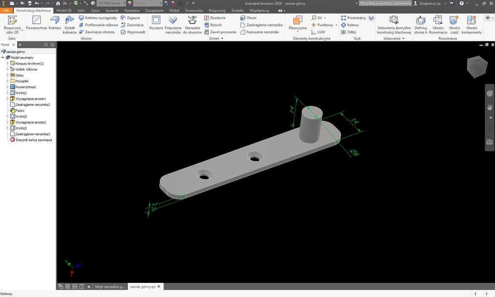 Inventor jak zapisac PDF 3D - 01