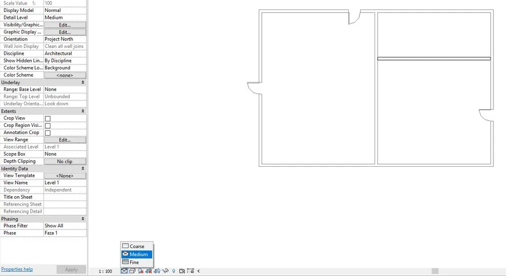 Revit - Jak działają fazy projektu? Tutorial, poradnik 07