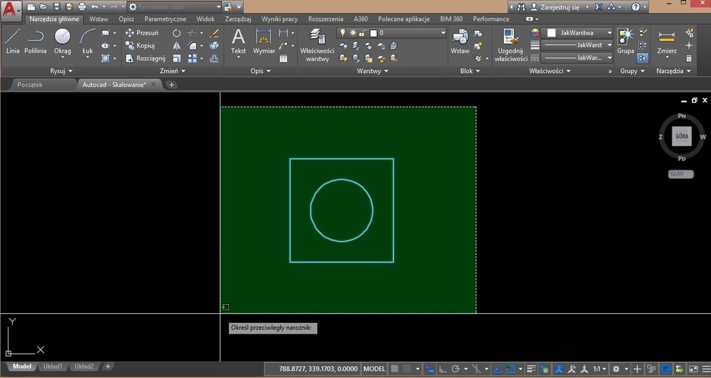 Autocad - Skalowanie - Wszystko co musisz wiedzieć - Poradnik, tutorial - 02