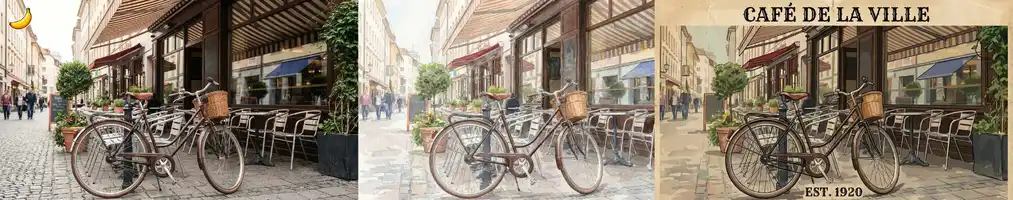 Test 7: różne style graficzne – wynik Nano Banana Pro (oddzielne grafiki)