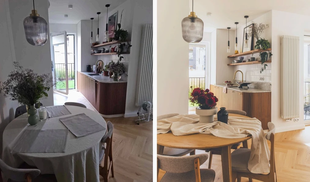 Materiały z kursu 'Jak przygotować projekt wnętrza do sesji zdjęciowej' – przygotowanie mieszkania do sesji zdjęciowej