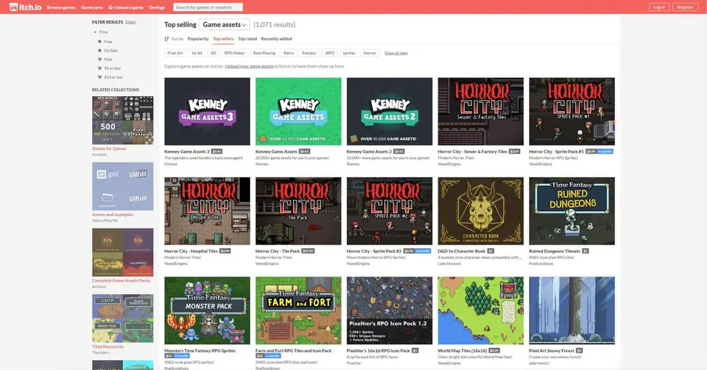 Jak zarabiać na grafice 2d - czyli gdzie można sprzedawać swoje prace? - 07