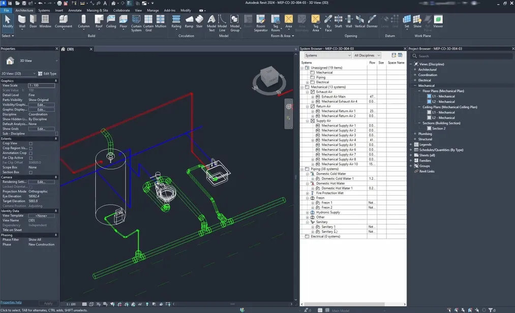 Revit - MEP - Co to jest? 