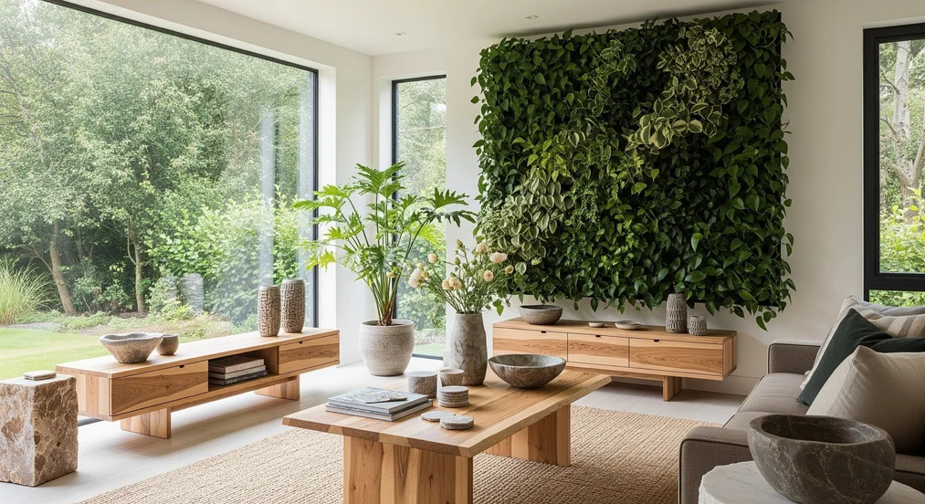Projektowanie biofilne i ogrody wewnętrzne we wnętrzach 2025 - Trendy dla architektów