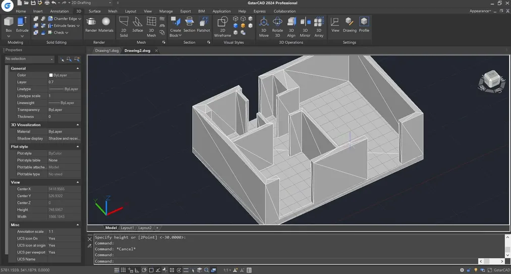 Kurs GstarCAD 3d szkolenie dla początkujących od podstaw online - 01