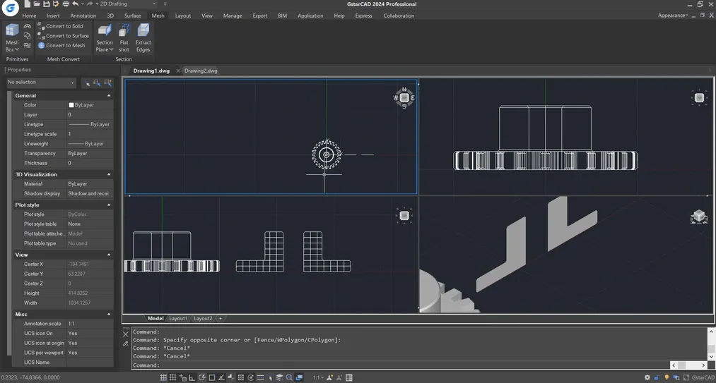 Kurs GstarCAD 3d szkolenie dla początkujących od podstaw online - 03