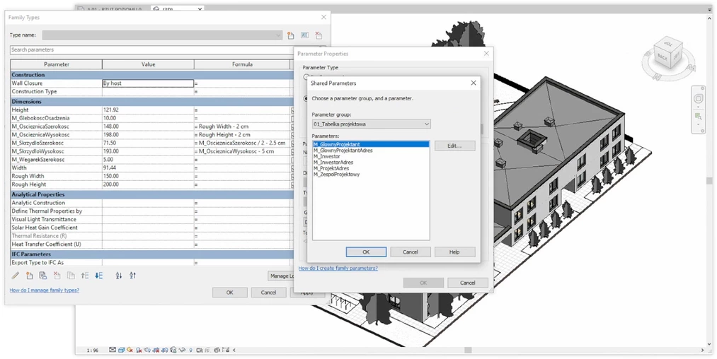 Zaawansowany kurs Revit 2023 - Wykonanie projektu budynku wielorodzinnego - 25