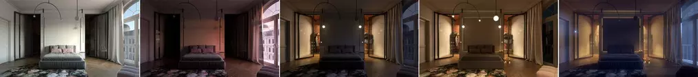 Kurs - Sketchup - V-ray 3.6 - Różne sposoby oświetlenia wnętrza - 01