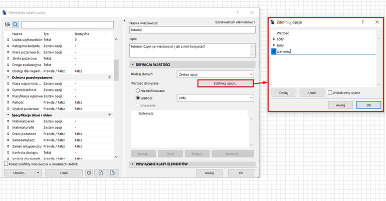 Archicad – Czym są właściwości i jak z nich korzystać? Poradnik, tutorial -10
