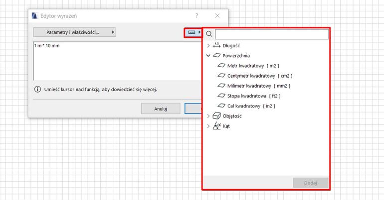 Archicad – Czym są wyrażenia i jak z nich korzystać? Poradnik, tutorial - 06