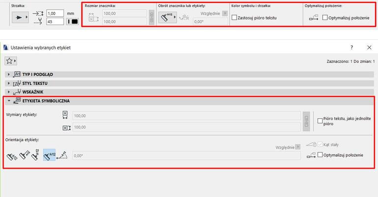Archicad - Czym są etykiety i jak z nich korzystać? Poradnik, tutorial - 05