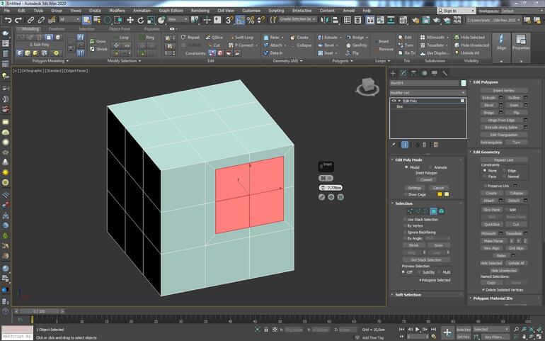 3ds Max - Jak modelować? Podstawy modelowania - Poradnik, tutorial - 10