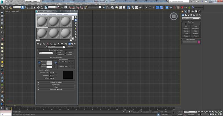 3ds Max - Jak nałożyć teksturę i określić jej rozmiar - Tutorial poradnik - 02