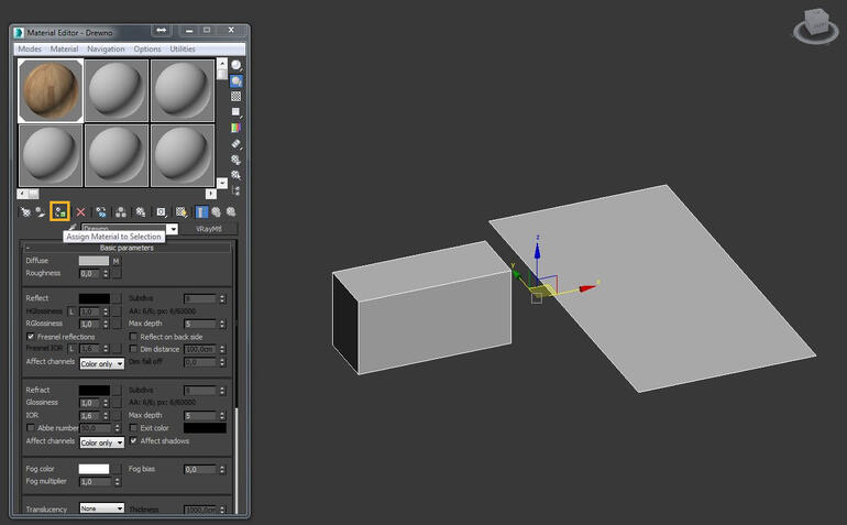 3ds Max - Jak nałożyć teksturę i określić jej rozmiar - Tutorial poradnik - 06