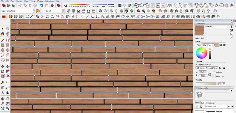 Floor Generator dla Sketchupa czyli jak łatwo stworzyć drewnianą podłogę - Tutorial, poradnik - 15