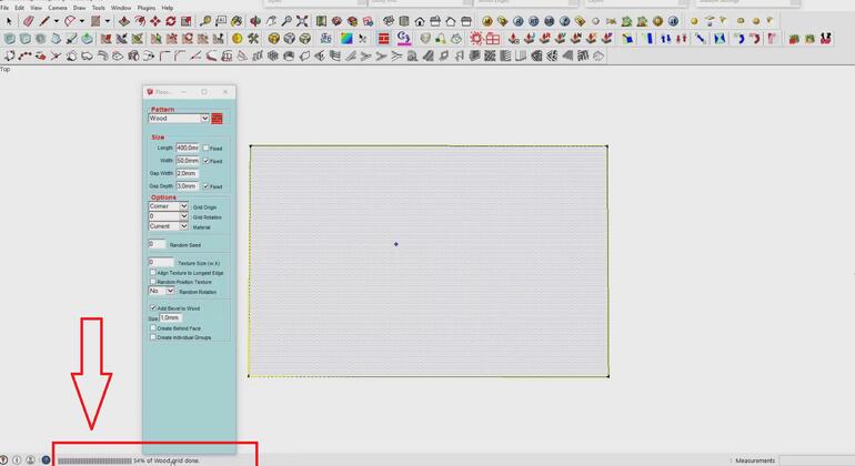 Floor Generator dla Sketchupa czyli jak łatwo stworzyć drewnianą podłogę - Tutorial, poradnik - 07