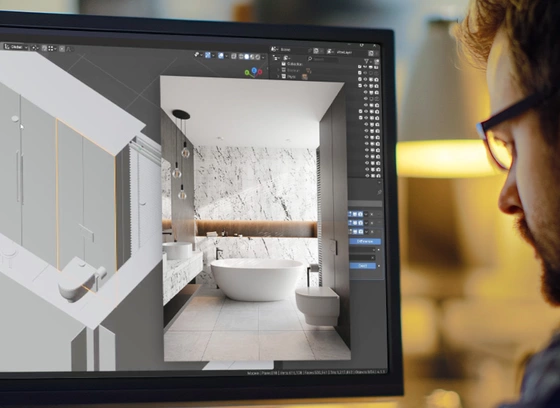 Ścieżka rozwoju - Blender w wizualizacji wnętrz