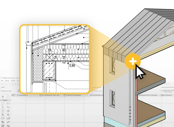 Kurs tworzenia detali budowalnych w Archicad - od modelu 3D do dokumentacji