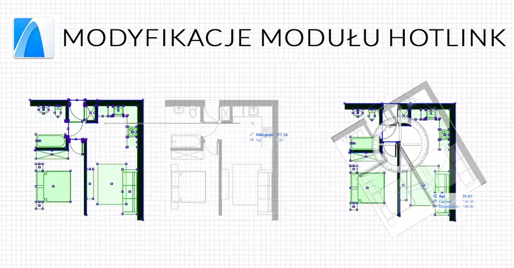 Archicad - Modyfikacje modułu hotlink - Poradnik, tutorial