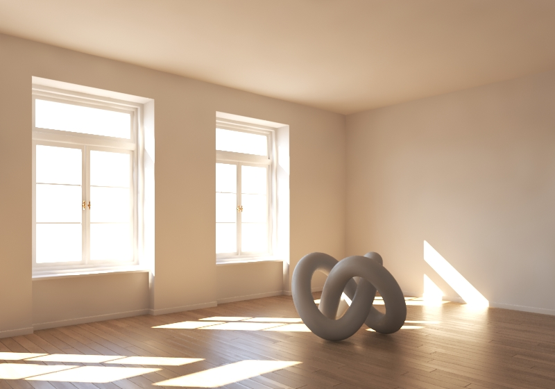 3ds Max - Omówienie światła Vray Sun - Słońce - Poradnik, tutorial - 06