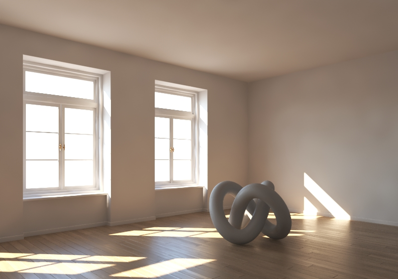 3ds Max - Omówienie światła Vray Sun - Size Multiplier - Słońce - Poradnik, tutorial - 19