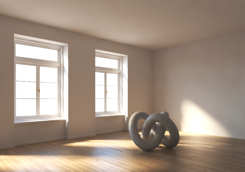 3ds Max - Omówienie światła Vray Sun - Size Multiplier - Słońce - Poradnik, tutorial - 21