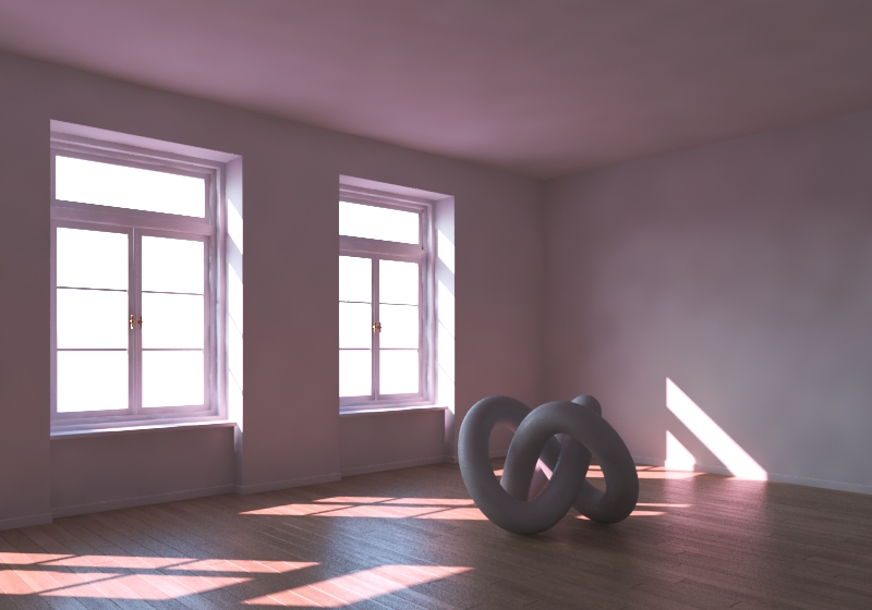 3ds Max - Omówienie światła Vray Sun - Filter color - Słońce - Poradnik, tutorial -  20