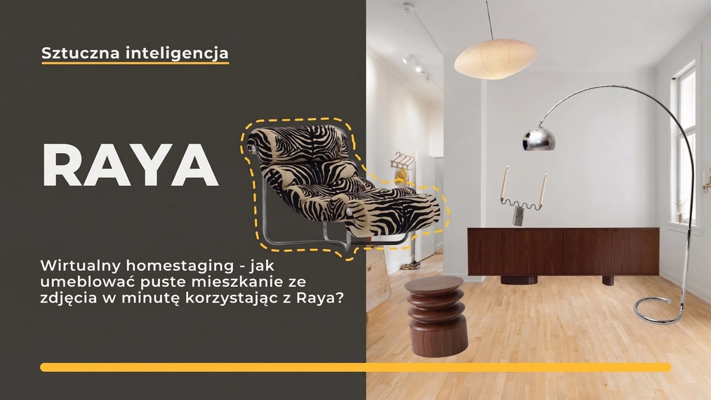 Wirtualny homestaging - jak umeblować puste mieszkanie ze zdjęcia w minutę korzystając z Raya?