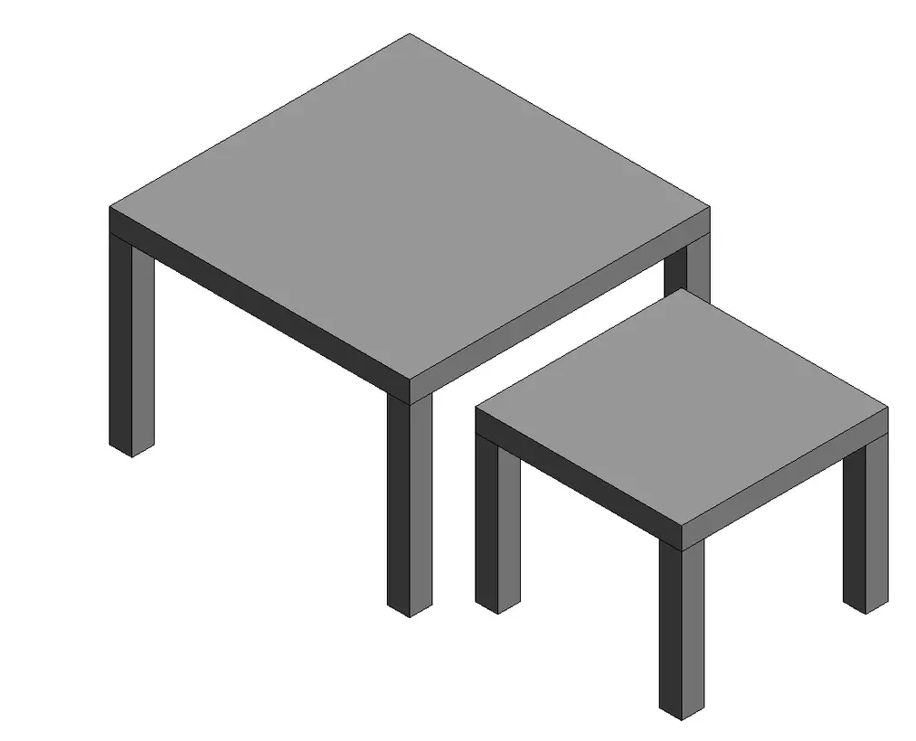 Revit - Jak wymodelować stolik używając płaszczyzn odniesienia i parametrów typu - 20