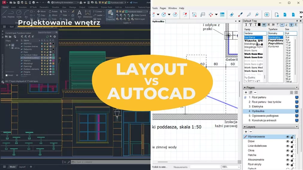 5 powodów, dla których lepiej korzystać z LayOut niż z AutoCad