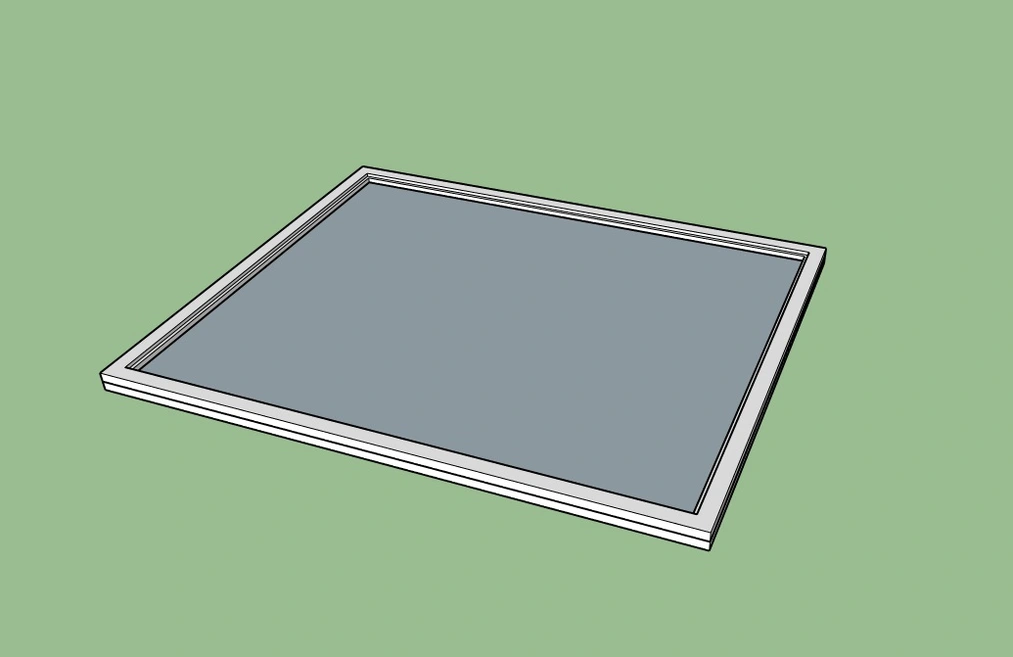 Sketchup - Jak zrobić okno? Omówienie pluginu 1001bit. com - Tutorial, poradnik-09