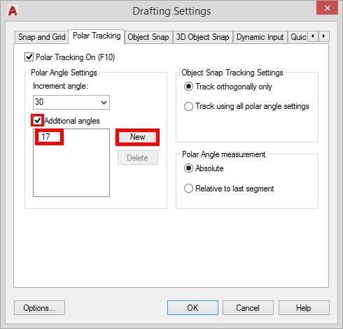 Autocad - Jak narysować linie pod kątem - Poradnik, tutorial - 05