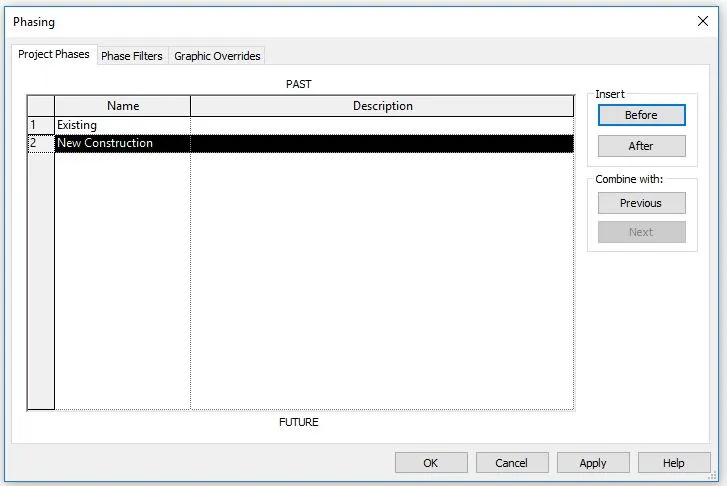 Revit - Jak działają fazy projektu? Tutorial, poradnik 02