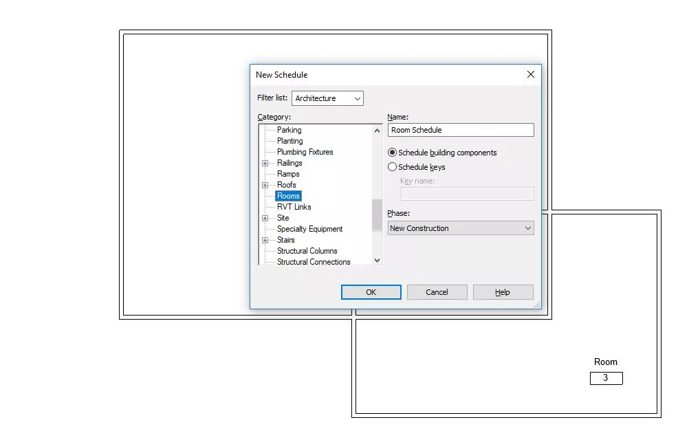 Revit - Jak usunąć pomieszczenie? - Tutorial, poradnik - 07