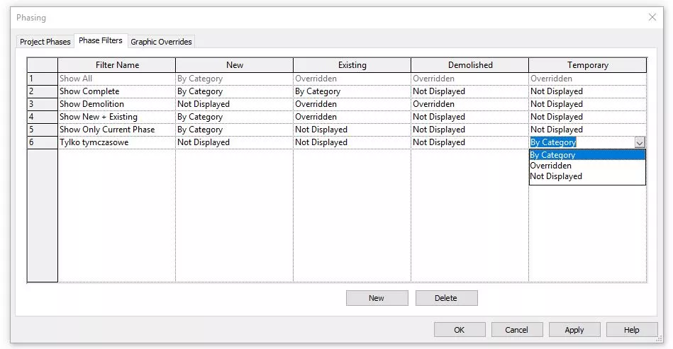 Revit-Jak-zmienic-styl-wyswietlania-elementow-w-fazach-projektu-Tutorial-poradnik-05
