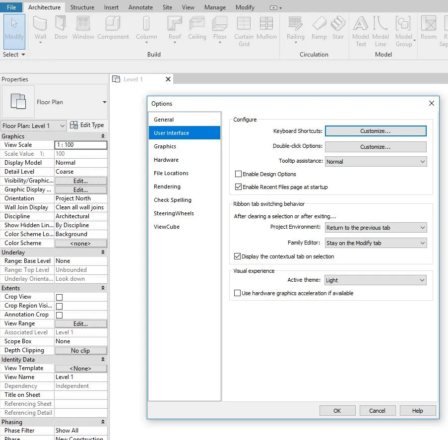 Revit – Jak ustawić skróty klawiszowe? Tutorial, poradnik - 02