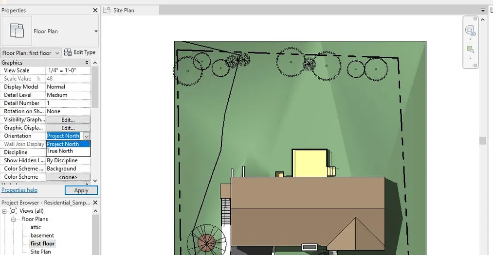 Jaka jest różnica pomiędzy Project North a True North Tutorial poradnik 01