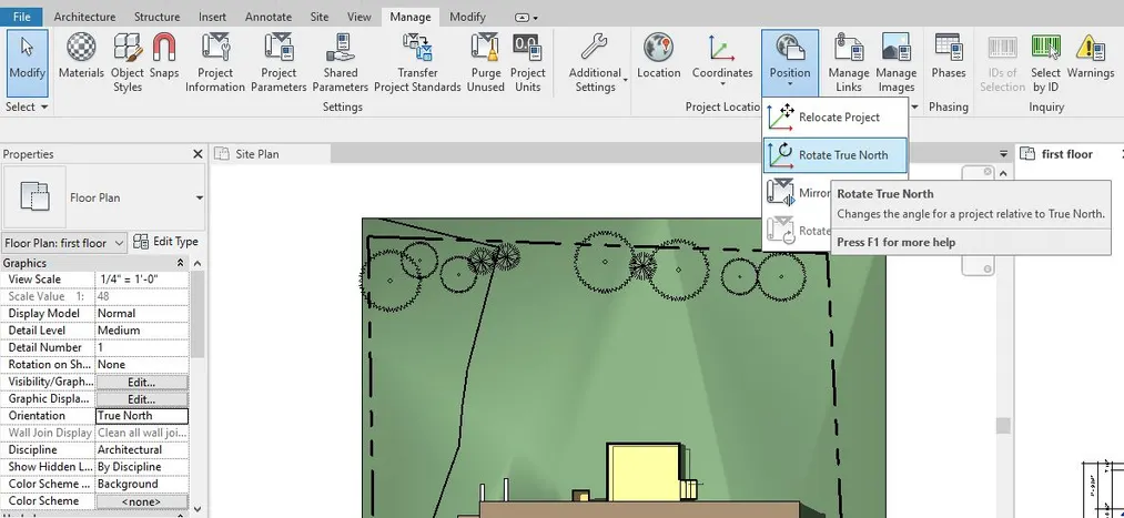 Jaka jest różnica pomiędzy Project North a True North Tutorial poradnik 02