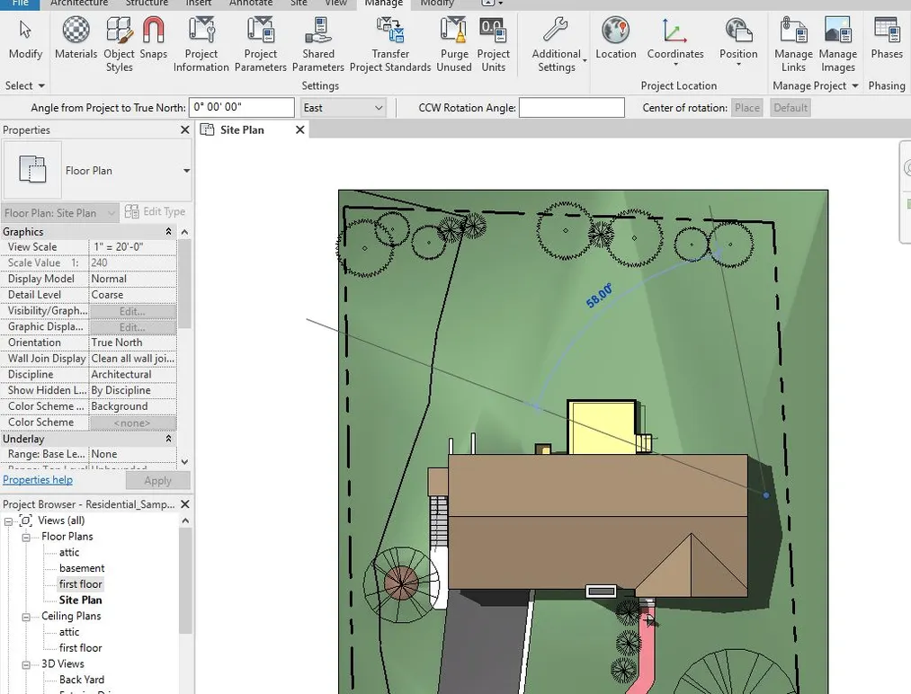 Jaka jest różnica pomiędzy Project North a True North Tutorial poradnik 03