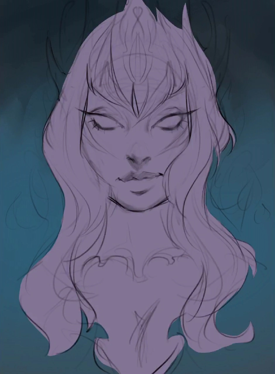 Digital Painting - Jak zacząć? Etapy Pracy. -02