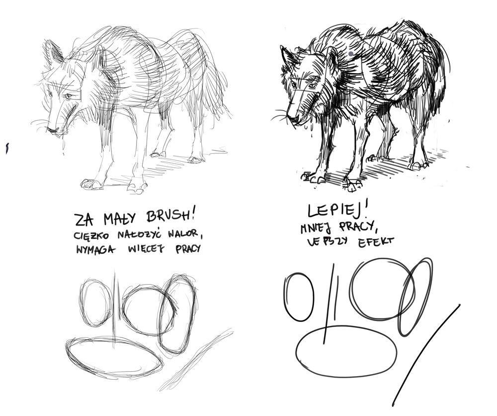 Digital painting - 5 najczęściej popełnianych błędów - tutorial - 03