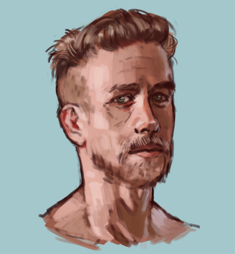 Digital painting - Jak namalować portret - Poradnik - 10