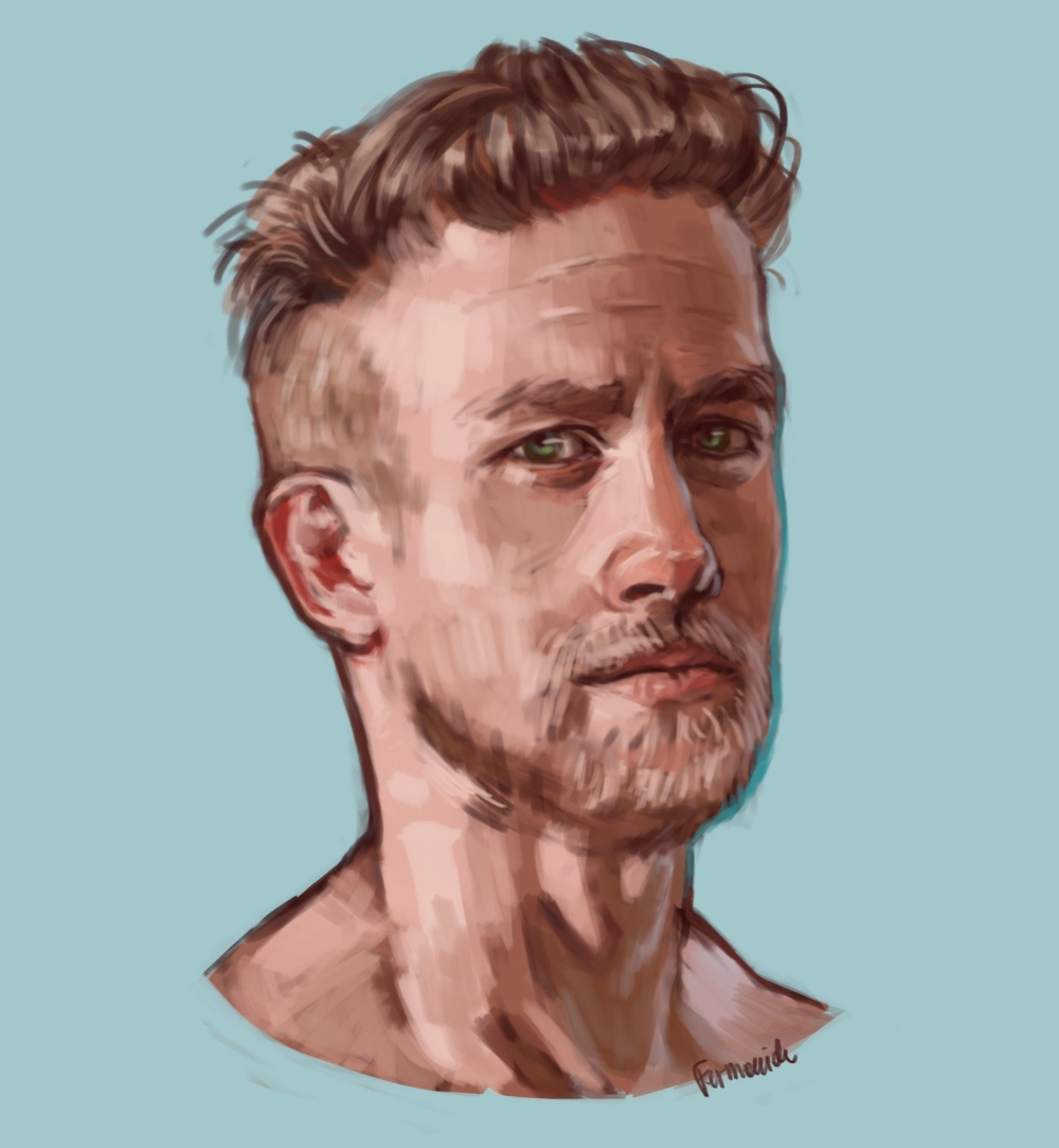 Digital painting - Jak namalować portret - Poradnik - 11