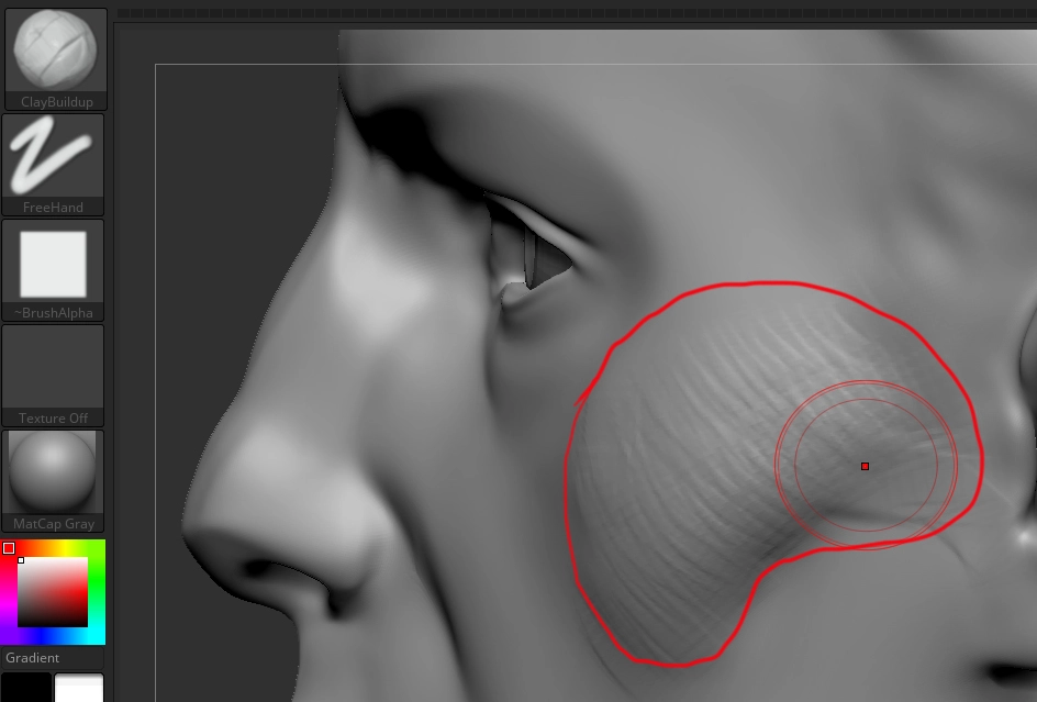 Zbrush - Z jakich pędzli korzystać? Poradnik, tutorial - 04