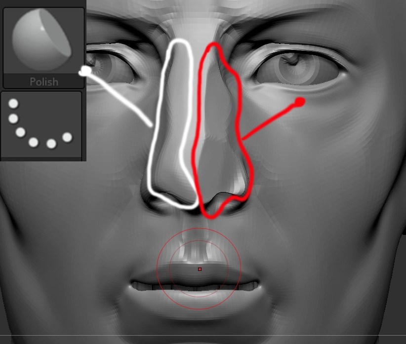 Zbrush - Z jakich pędzli korzystać? Poradnik, tutorial - 03
