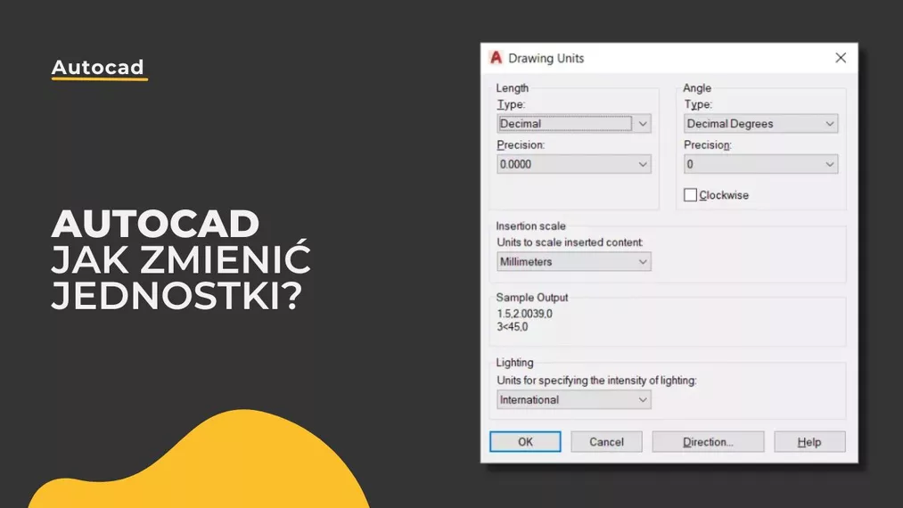 Autocad - Jak zmienić jednostki? Poradnik, tutorial