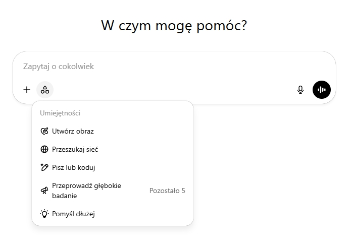 Darmowy Chat GPT funkcje i możliwości bezpłatnej wersji